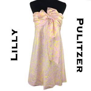 Lilly Pulitzer Strapless Dress Size 4